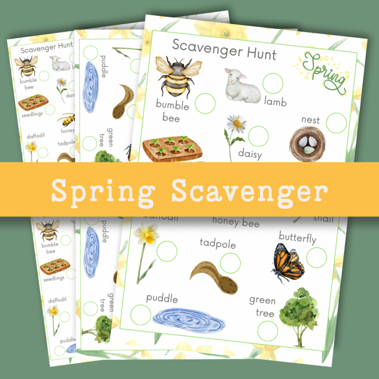 Spring Scavenger Hunt